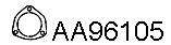 Прокладка, труба выхлопного газа