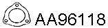 Прокладка, труба выхлопного газа