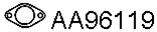 Прокладка, труба выхлопного газа