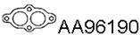 Прокладка, труба выхлопного газа