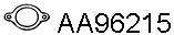 Прокладка, труба выхлопного газа