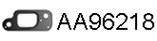 Прокладка, труба выхлопного газа