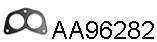 Прокладка, труба выхлопного газа