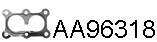 Прокладка, труба выхлопного газа