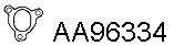 Прокладка, труба выхлопного газа