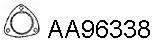 Прокладка, труба выхлопного газа
