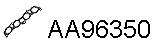 Прокладка, труба выхлопного газа