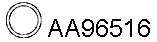 Уплотнительное кольцо, труба выхлопного газа