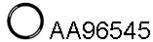 Уплотнительное кольцо, труба выхлопного газа