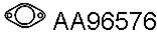 Прокладка, труба выхлопного газа