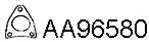 Прокладка, труба выхлопного газа