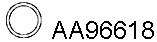 Уплотнительное кольцо, труба выхлопного газа