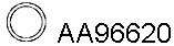 Уплотнительное кольцо, труба выхлопного газа