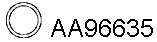 Уплотнительное кольцо, труба выхлопного газа