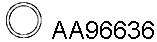 Уплотнительное кольцо, труба выхлопного газа
