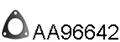 Прокладка, труба выхлопного газа
