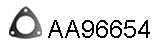 Прокладка, труба выхлопного газа