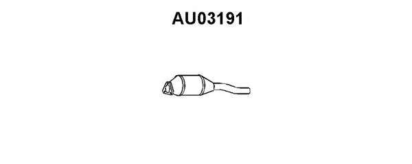 Предглушитель выхлопных газов