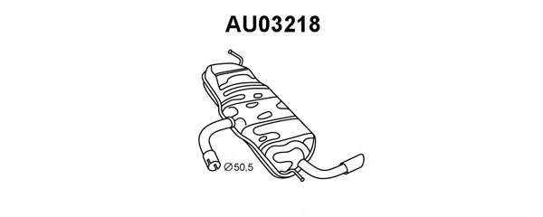 Глушитель выхлопных газов конечный
