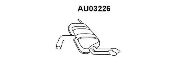 Глушитель выхлопных газов конечный