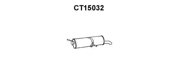 Глушитель выхлопных газов конечный