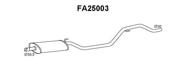 Предглушитель выхлопных газов