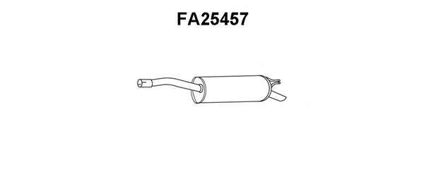 Глушитель выхлопных газов конечный