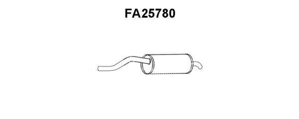 Глушитель выхлопных газов конечный