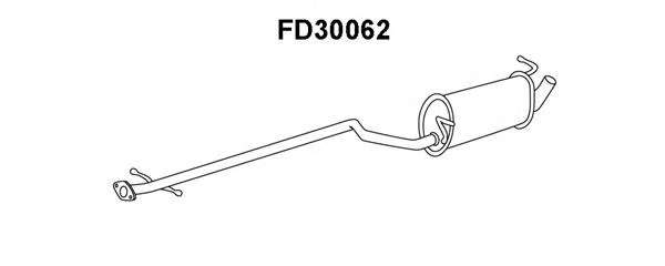 Предглушитель выхлопных газов