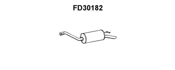 Глушитель выхлопных газов конечный