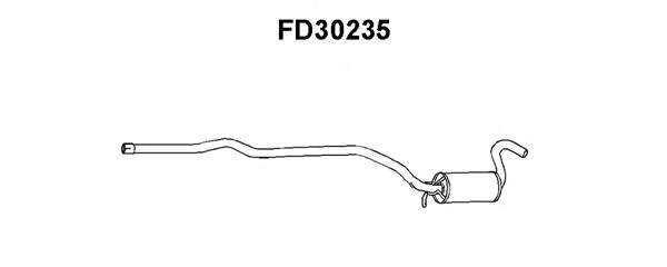 Предглушитель выхлопных газов