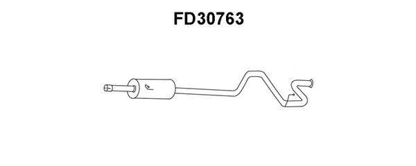 Глушитель выхлопных газов конечный