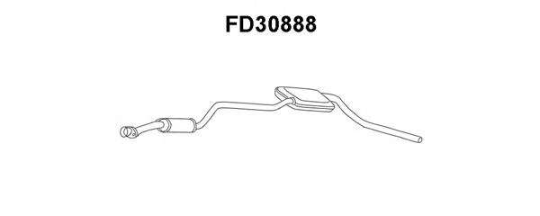 Предглушитель выхлопных газов