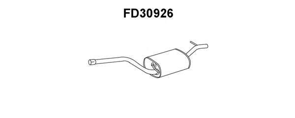 Предглушитель выхлопных газов