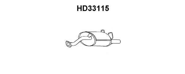 Глушитель выхлопных газов конечный