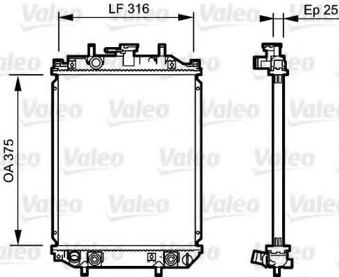 Радиатор, охлаждение двигателя