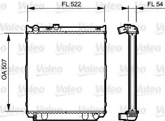 Радиатор, охлаждение двигателя