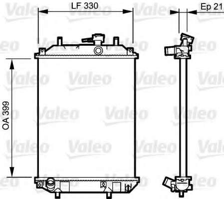 Радиатор, охлаждение двигателя