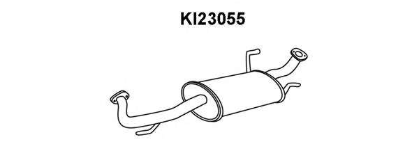 Предглушитель выхлопных газов