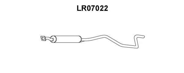 Предглушитель выхлопных газов
