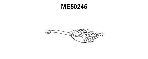 Предглушитель выхлопных газов