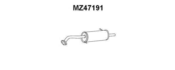 Глушитель выхлопных газов конечный