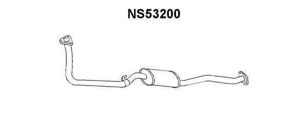 Предглушитель выхлопных газов