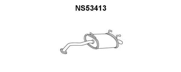 Глушитель выхлопных газов конечный