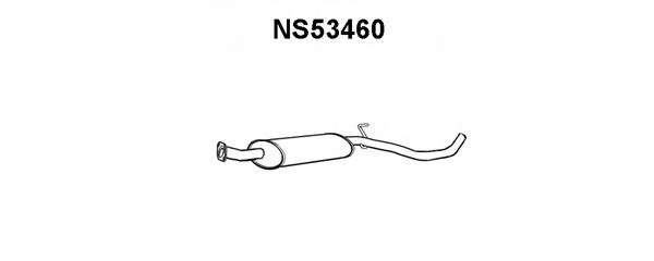 Предглушитель выхлопных газов