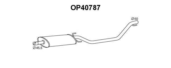 Предглушитель выхлопных газов