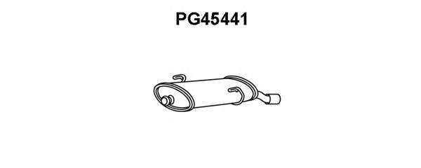 Глушитель выхлопных газов конечный