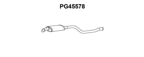 Предглушитель выхлопных газов