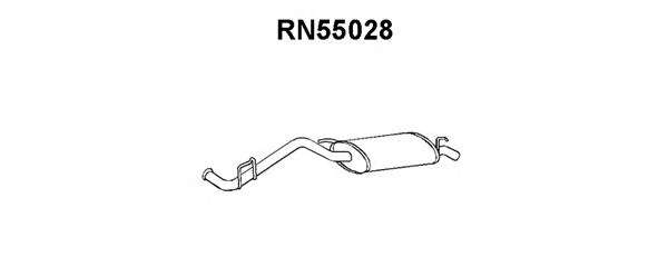 Глушитель выхлопных газов конечный