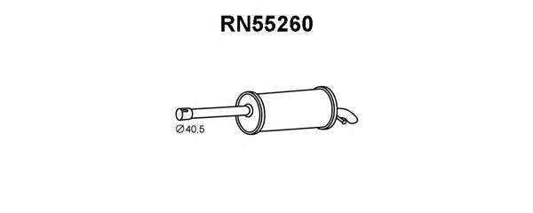 Глушитель выхлопных газов конечный